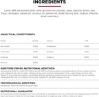 Go! Solutions Sensitivities Limited Ingredients, Grain-Free Dry Dog Food, Lamb Recipe for Sensitive Stomach, 22 lb Bag