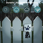 Dog Poop Bag Holder Wall Mount Pet Waste Bags Dispenser With Hooks And 2 Rolls, 2 Pcs Set, 2 Mini Waterproof Doggy Bag Containers For Yard, Backyard Cleanup (2 mini dispensers)