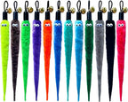 AcceLeah Cat Worm Toy Teaser Wand Replacement, Cat Worms & Dragonfly Refill, Assorted Teaser Refills with Bell (12Pcs)