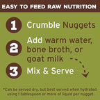 Primal Freeze Dried Dog Food, Pronto Mini Nuggets, Lamb; Scoop & Serve, Complete & Balanced Meal; Also Use as Topper or Treat; Premium, Healthy, Grain Free, High Protein Raw Dog Food (16 oz, 2-Pack)