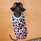 PUMYPOREITY Sphynx Cat Clothes - Soft & Stretchy Sweater Shirt, Pink, XS