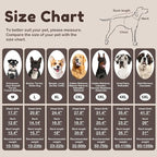XL Dog Sweaters for Extra Large Dogs, Warm Winter Fall Dog Sweaters for Dog Girls Boys, Turtleneck Dog Knitwear, Doggie Christmas Sweater, Pet Sweatshirt Clothes Outfit Knit Labrador (Brown XL)