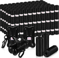 Teling 3000 Count Dog Poop Bags Pet Waste Bags for Poop with 3 Dispensers for Home, Outdoor, Puppy Walking, and Travel, 12 x 8.6 Inch(Black)