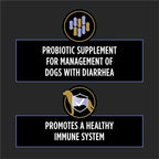 Purina Pro Plan Veterinary Supplements FortiFlora Probiotics for Dogs Chewable Tablets for Digestive Gut Health and Diarrhea - 90 ct. Canister