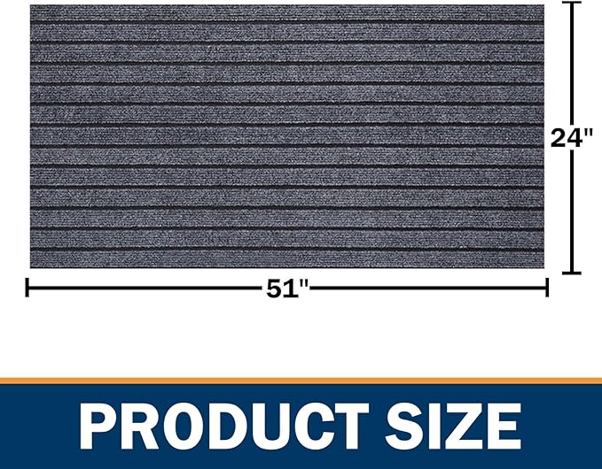 Dog Mat for Back Seat Extender, Non-slip Dogs Rug for Car Back Seat Cover with Hard Bottom, Waterproof Pet Protector Pad Fit Dog Hammock, Pet Backseat Cushion for Car, SUV, Truck. (51" x 24") (L).