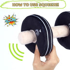 MFC®️Dog Dumbbell | Fun Squeaker Toy | Sports Dog Chew Toy | Durable Toys for Puppies and Adults | Dumbbell with Soft and Safe Material