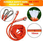 Dog Outdoor Bungee Tug Hanging Toy, Tether Tug of War Toys for Pitbull Small Large Aggressive Chewers Dogs to Exercise Solo Play, Tree Tugger Interactive Tug Toy, Dog Rope Toys