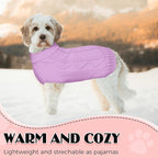 Dog Sweaters for Small Medium Large Dogs Girl, Soft Warm Turtleneck Pup Dogs Shirt, Double Knitting Collar for Outdoor Playing, Warm Dog Clothes