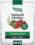 Nutro Natural Choice Lamb & Brown Rice Adult Dry Dog Food Recipe, 36 lb. Bag