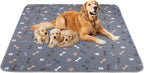 Washable Pee Pads for Dogs , 2Pack Large Reusable Puppy Pads 34"x36" Waterproof Pet Training Pads, Non Slip Fast Absorbent Whelping Pee Pads for Dog Playpen Crate Potty Floor Couch