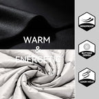 LESYPET Dog Coat for Small Dogs, Windproof Doggie Puffer Jacket with Leash Hole, Extra Warm Dog Jacket Winter Coat, Grey L