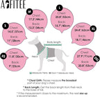 AOFITEE Dog Sweater, Warm Dog Sweaters for Large Dogs, Soft Dogs Christmas Sweater, Turtleneck Girl Pet Pullover, French Bulldog Sweaters, Female Pet Sweatshirt Knitwear for Winter Fall (Pink Large)