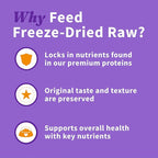 Halo Freeze Dried Raw Dog Treats, 100% Chicken Breast Recipe, Dog Treats Pouch, All-Natural High Protien Treat, 3.7 Oz Pouch