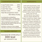 Primal Freeze Dried Dog Food, Pronto Mini Nuggets, Lamb; Scoop & Serve, Complete & Balanced Meal; Also Use as Topper or Treat; Premium, Healthy, Grain Free, High Protein Raw Dog Food (16 oz)