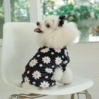 CuteBone Small Dogs Outfit Soft Puppy Onesies Pjs Dog Pajamas Pet Coat Cat Apparel Comfy Doggie Jumpsuit Bodysuit for All Seasons P221L