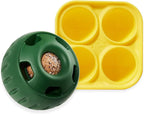 WOOF Pupsicle and Treat Tray - Long-Lasting Interactive Dog Toys and Silicone Dog Treat Mold - Keep Your Pup Busy - Easy to Clean - Dog Toys for Small Dogs 10-25 lbs
