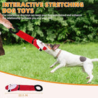 KOOLTAIL Christmas Dog Toys, Tough Plush Dog Chew & Squeaky Toys with Crinkle Paper, Interactive Training & Tug of War Puppy Teething Toy for Indoor Outdoor Play for Small Medium Large Dogs, Santa