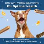 Barkbox Bright Durable Dental Kit, Berry Mint Flavored, 15 Chew Sticks & Toothpaste - Small Breeds