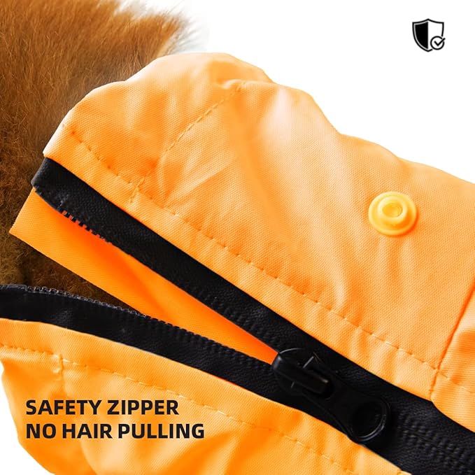 Waterproof Dog Raincoat with Windproof Design Adjustable Fit for Small Medium Large Dogs, Puppies Includes Anti-Slip Dog Shoes for Hardwood Floors and Water Protection, Light-Weight (2XL)