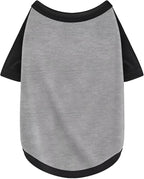 Stylish Grey Block Dog Shirt: Premium Polycotton Blend, Comfortable, Breathable, and Wrinkle-Resistant. Perfect Apparel for Small, Medium, & Large Dogs, a Must-Have for Pet Lovers 4XL