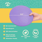 Yomp FetchFlyer MAX Dog Toy – Durable Rubber, Grippable Rim, Textured Flyer for Fetch & Play, Dishwasher Safe