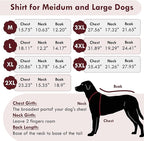 2 Pack Dog Shirt Christmas - Long Sleeve Soft Comfortable Tee, Fall Winter Cozy Undershirt for Sensitive Skin,Cold Weather Layer Under Coats Indoor Lounging, Outdoor Walking, Park Play