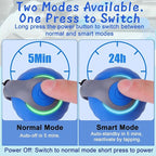 Interactive Cat Toy Ball - Motion-Activated, USB Rechargeable Cat Toys for Indoor Cats with Anti-Scratch Cover & 2 Changeable Tails - Enrichment Toy for Active Cats & Kittens
