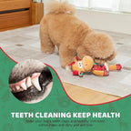 Christmas Squeaky Dog Toys Tug of War Dog Plush Toy for Large Breed Interactive Dog Chew Toys for Puppies Small and Large Dogs Training and Reduce Boredom