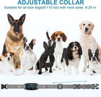 Dog Training Collar with Remote Control 2 Pack, 2500ft Control Range, 4 Training Modes, IP67 Waterproof E Collar for All Breeds, Small Medium Large Dogs