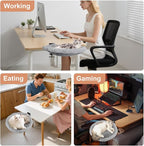 Cat Desk Bed-2 Covers Cats Bed Desk, Two Washable and Removable Covers Perch, Cats Bed for Desk - Office & Home, Supports Up to 40 lbs