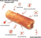 Gluten Free Rawhide Free Dog Chew Chicken Rolls Mini 2.5" for Small Dogs 10 pcs/Pack