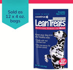 Covetrus Nutrisential Lean Treats for Dogs - Small, Medium & Large Dogs (K9) - Nutritional Low Fat, Bite-Size - Soft Chicken Flavor - 12 Pack - 4oz