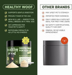 Dental Powder for Dogs Teeth Cleaning. Complete Oral Care Bone Broth. Made in The USA. 2.1 oz, 30 Scoops
