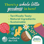 Honest to Goodness Plant Snacks Good Vibes Chamomile & Ginger Recipe Dog Treats Enriched with Omega 3s & Postbiotics, 8oz