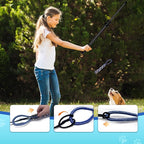 Flirt Pole for Dogs: Durable Dog Rope Toy for Small Medium Large Dogs - Interactive Dog Toys Chase and Tug of War - Lure Chewing Toy for Outdoor Exercise Training