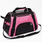 Cat Carrier for Small Cats Dogs Soft-Sided Pet Carrier for Cats Puppies Small Pets Airline Approved Lightweight Comfortable Travel Cat Dog Carrier (Small, Pink)