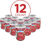 Purina ONE Natural Wet Dog Food Gravy, Tender Cuts in Gravy Beef and Barley Entrée - 13 Ounce (Pack of 12)
