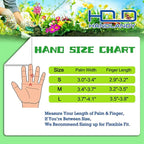 HANDLANDY Rose Pruning Gardening Gloves for Men Women, Thorn Proof Forearm Protection Leather Garden Gloves, Gardening Gifts for Gardeners (Yellow- goatskin, Large (Pack of 1))