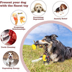 Tough Indestructible Dog Toys for Aggressive Chewers, Durable Dog Chew Toys for Large Breeds With Cotton Material & Crinkle Paper, Aggressive Chew Toys for Dogs