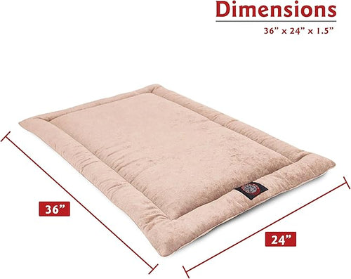 36" Villa Pearl Crate Dog Bed Mat By Majestic Pet Products
