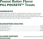 Greenies Pill Pockets for Dogs Large Size, Soft Dog Treats, with Real Peanut Butter, 15.8 oz. Pouch (60 Treats)