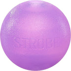 Outward Hound by Planet Dog Strobe Light Up LED Ball Dog Toy, Purple
