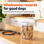 Amazon Basics Peanut Butter Flavor Biscuits Dog Treats 5 lb. Box
