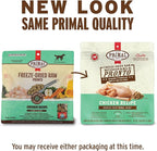 Primal Freeze Dried Dog Food, Pronto Mini Nuggets, Chicken; Scoop & Serve, Complete & Balanced Meal; Also Use As Topper or Treat; Premium, Healthy, Grain Free, High Protein Raw Dog Food(16 oz, 2-Pack)