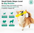 Doggie Dailies Senior Essentials Multivitamin for Dogs Soft Chews | Advanced Dog Multivitamin | Nutritional Support for Joints, Skin & Coat, Digestion, and the Immune System | Bacon Flavor | 120 Count