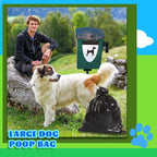 150 Pcs Dog Waste Bags Dog Poop Large Leak Proof Bags 26"x 33" pet Waste Station Can Liners Heavy Duty Pet trash Bin Liner Bag