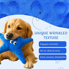 Squeaky Starfish Dog Toy for Small Medium Dogs - Chew Toy, Machine Washable and Anxiety Relief Gift