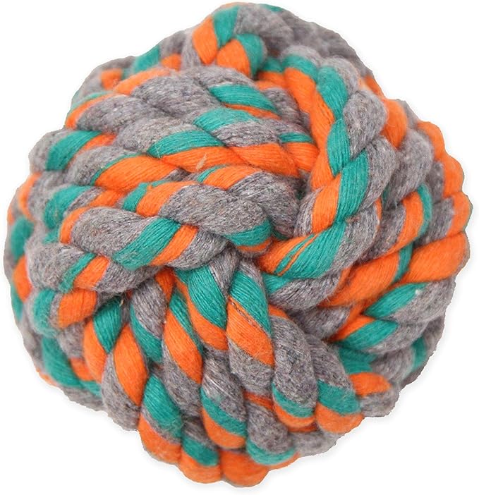 Mammoth Pet Products 43720085: Monkey Fist Ball Dog Toy, Mini