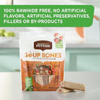 Rachael Ray Nutrish Soup Bones Dog Treats, Chicken & Veggies Flavor, 6 Bones