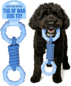 Doug's Dog Supplies Ring Rope Toy – Tug of War Toy for Medium & Large Dogs | Tug & Play Dog Toy
